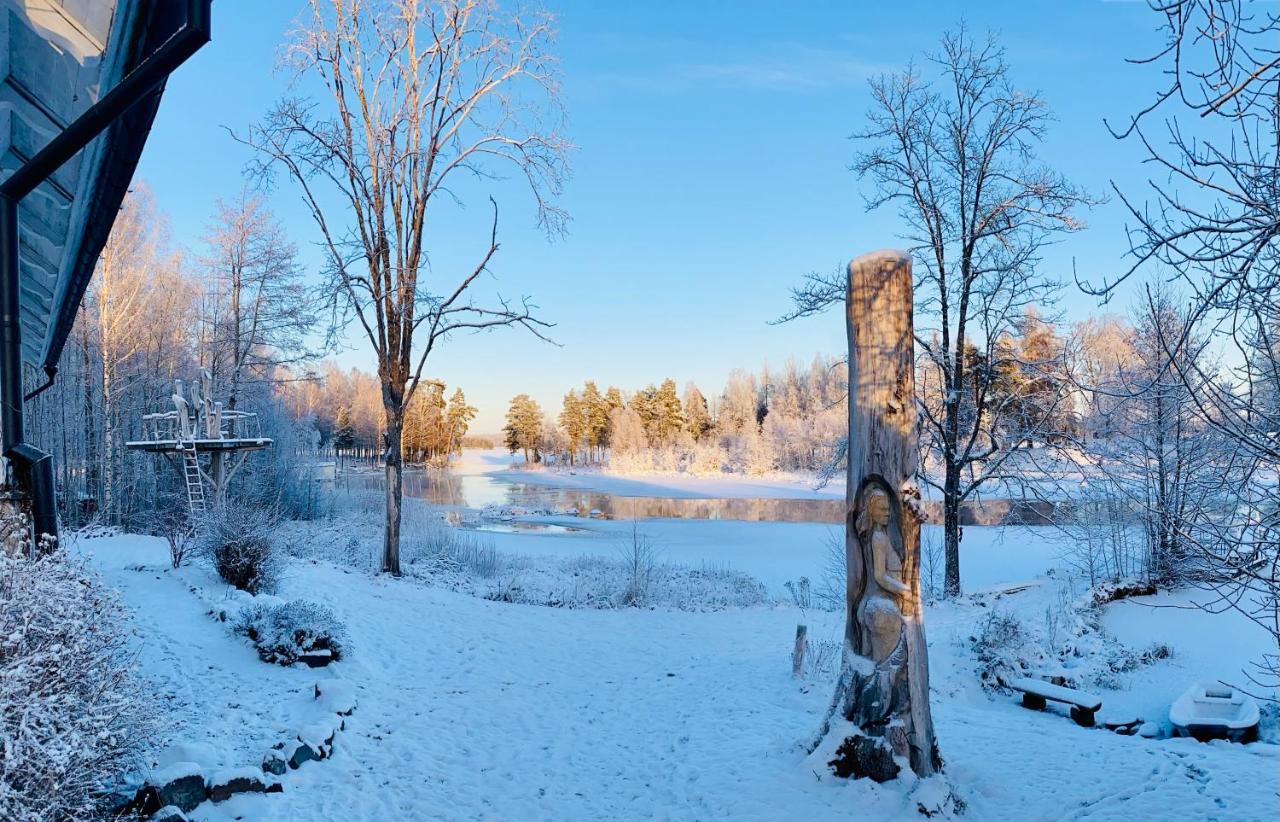 Romantic Spa Villa With Fireplace By The Lake Stjarnsund Eksteriør bilde